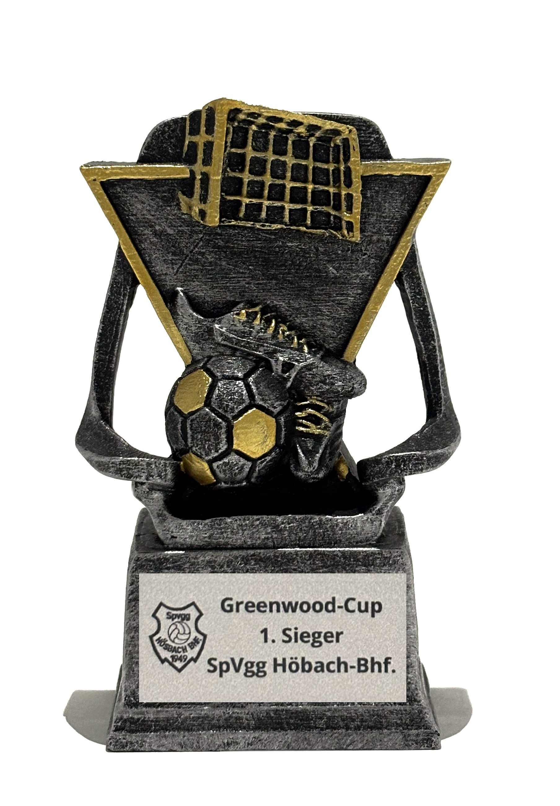 Minipokal Schubator silber/gold