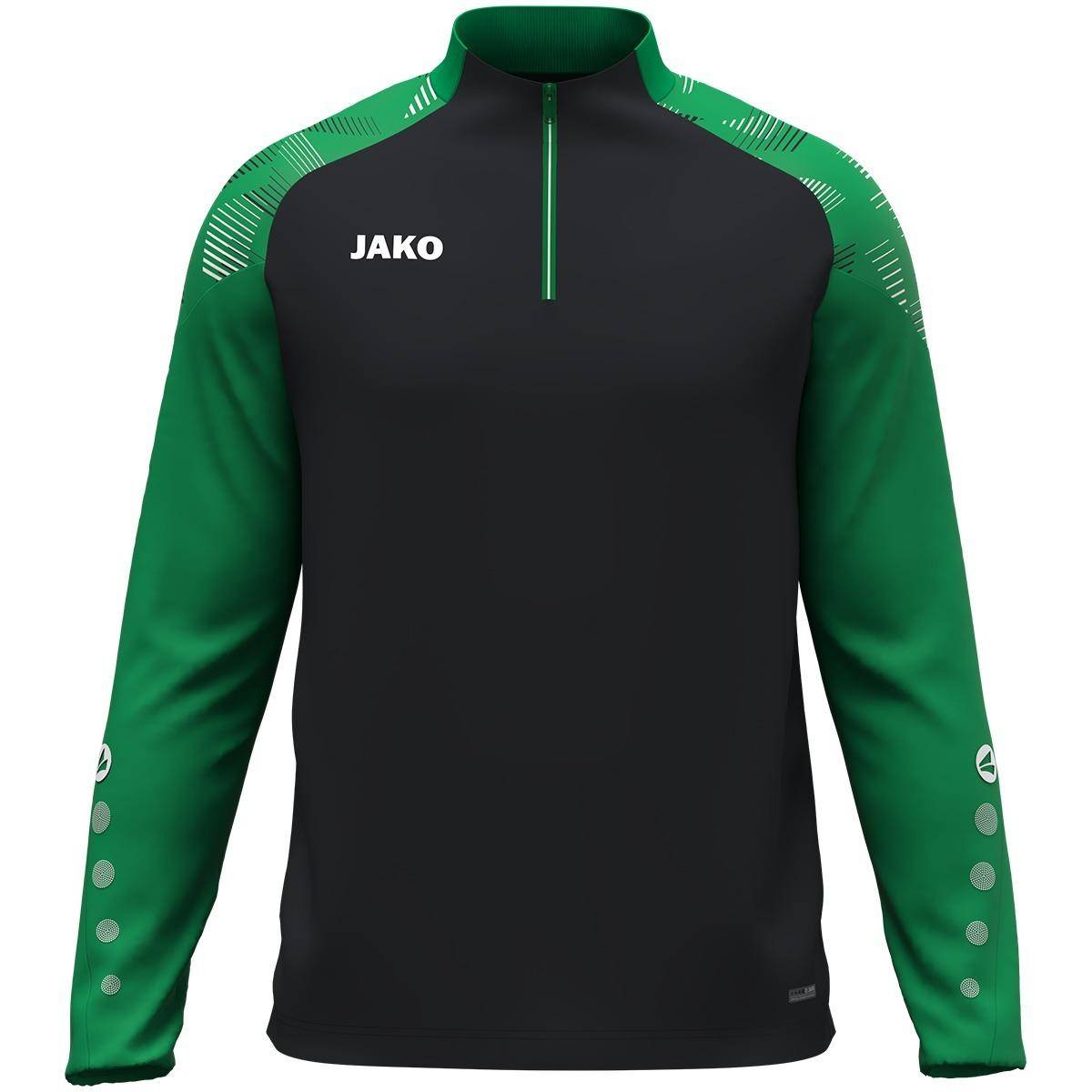 Jako Ziptop Sonic schwarz/grün