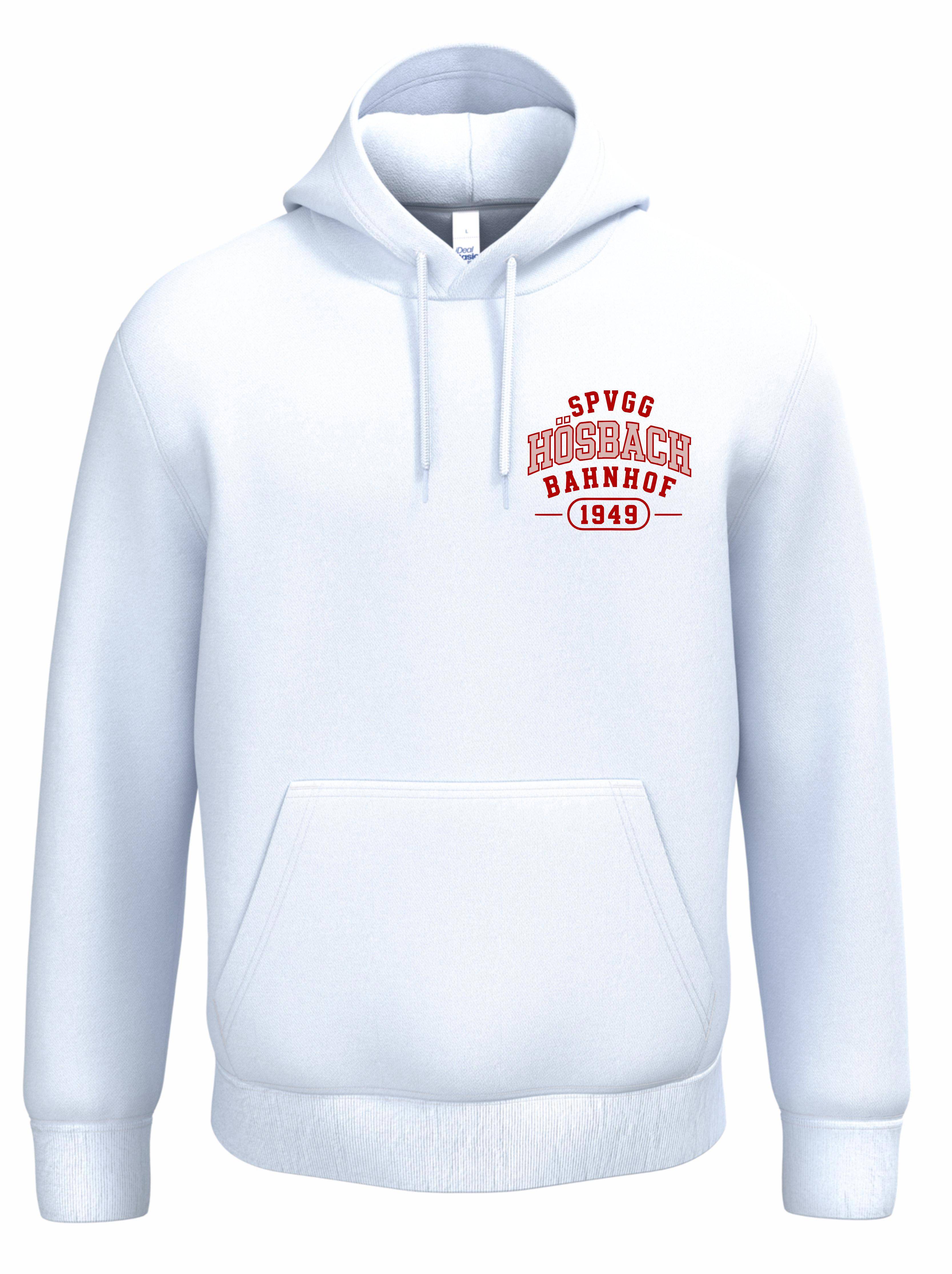SpVgg Hoodie unisex weiß