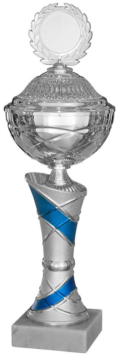 Pokal Prestige Blau silber