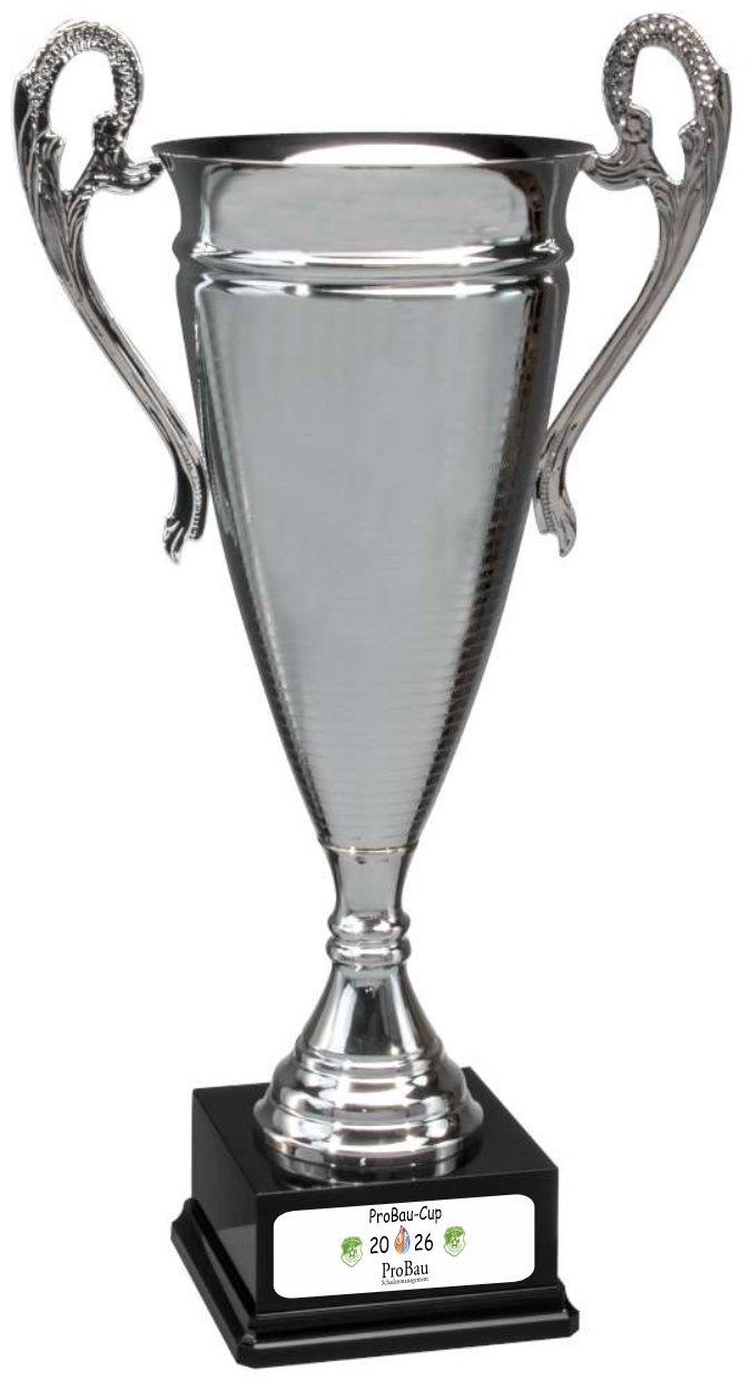 Pokal Victory Trophy silber