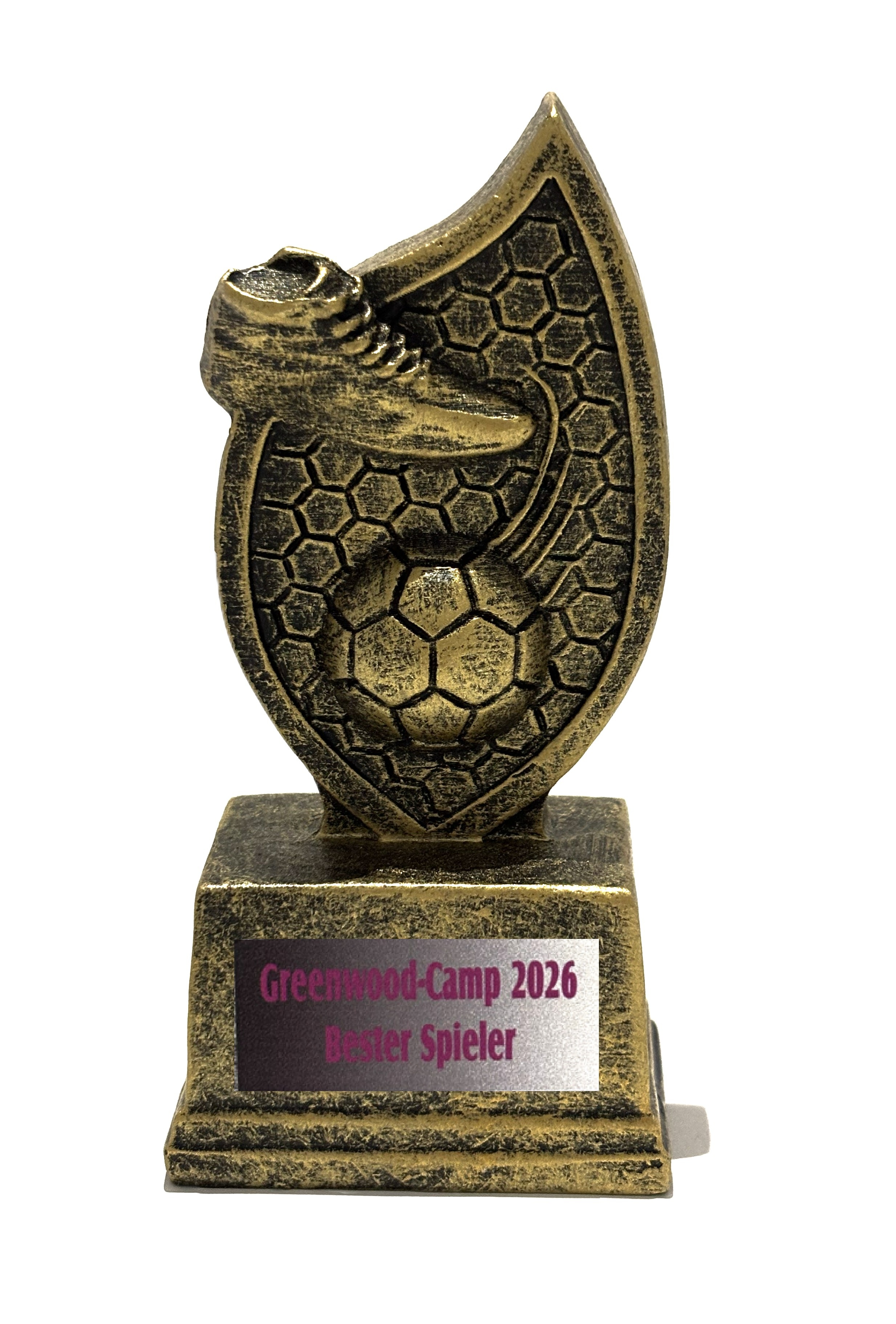Minipokal Waschuba gold