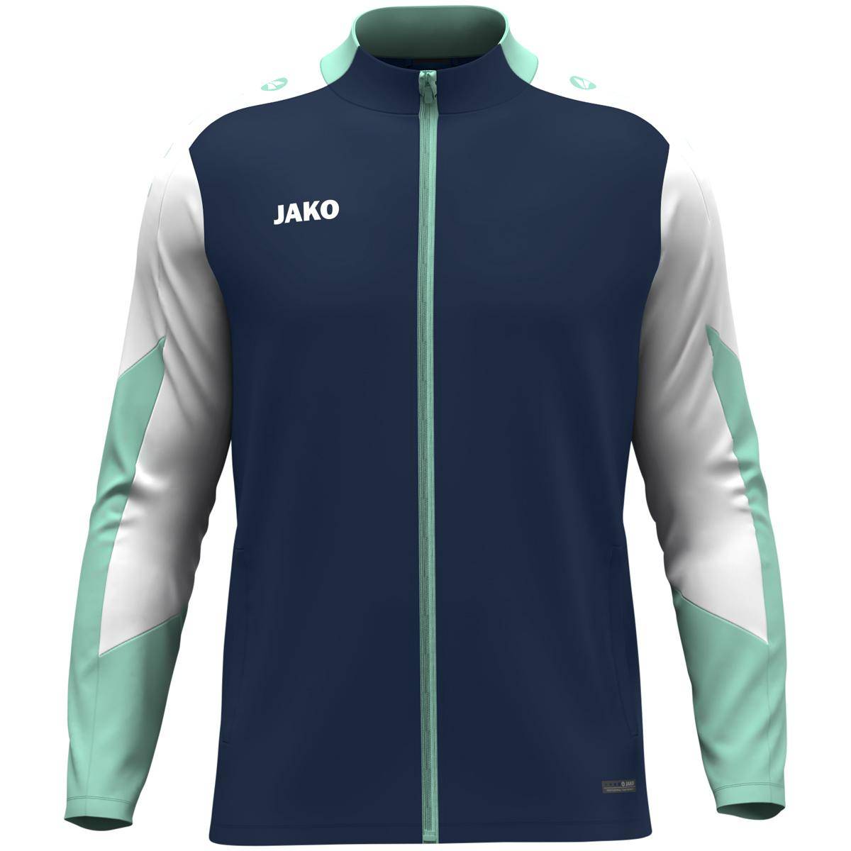 Jako Polyesterjacke Dynamic Herren marine/weiß/minze