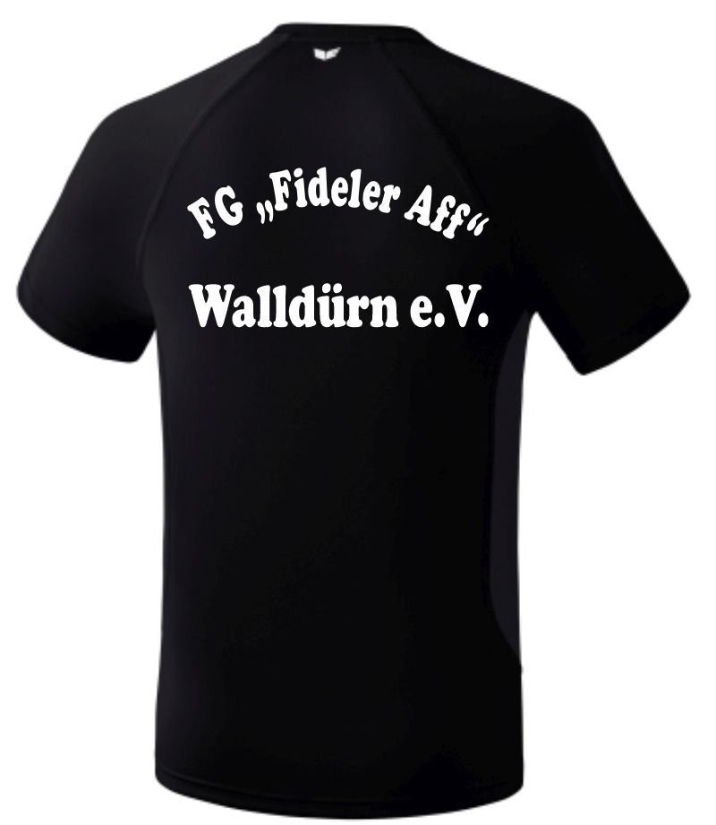 erima T-Shirt Performance FG Fideler Aff schwarz