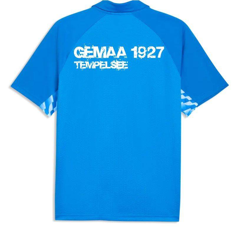 Puma teamLIGA26 Polo blau Gemaa