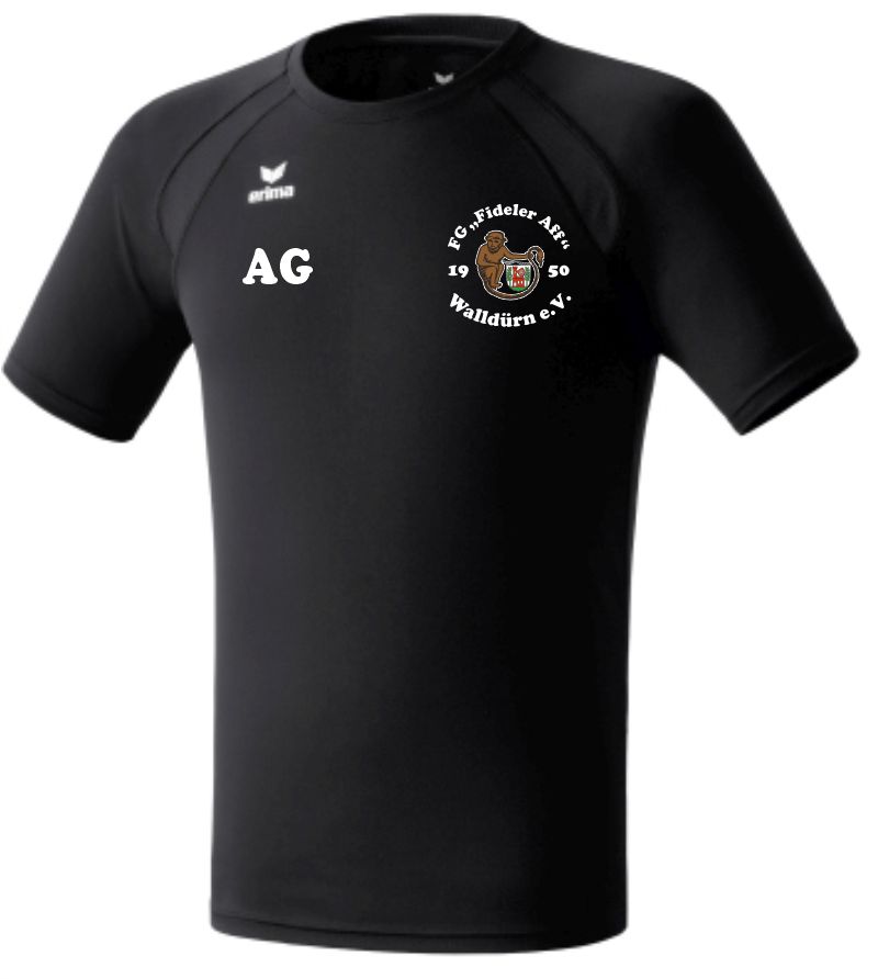 erima T-Shirt Performance FG Fideler Aff schwarz