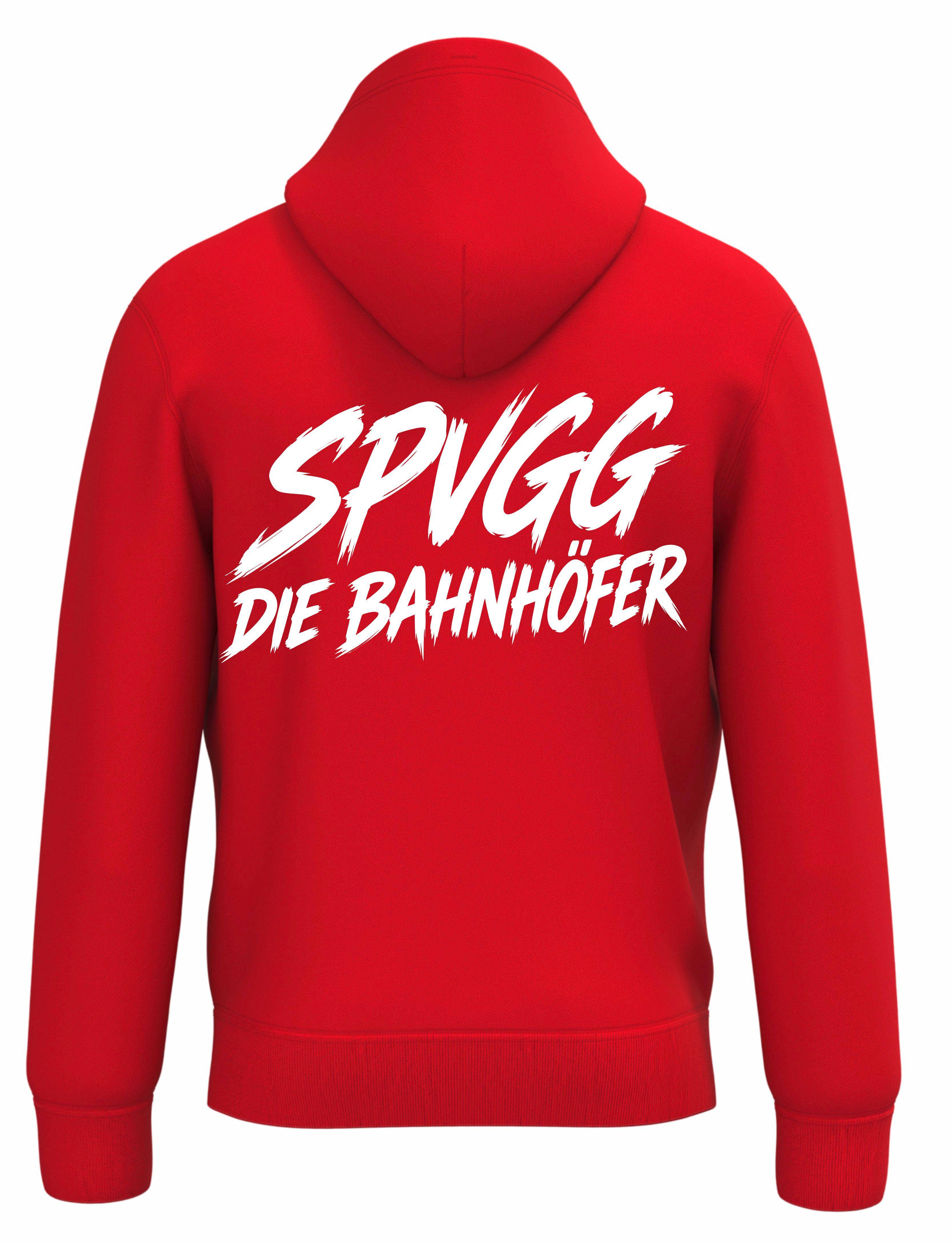 SpVgg Hoodie Unisex rot