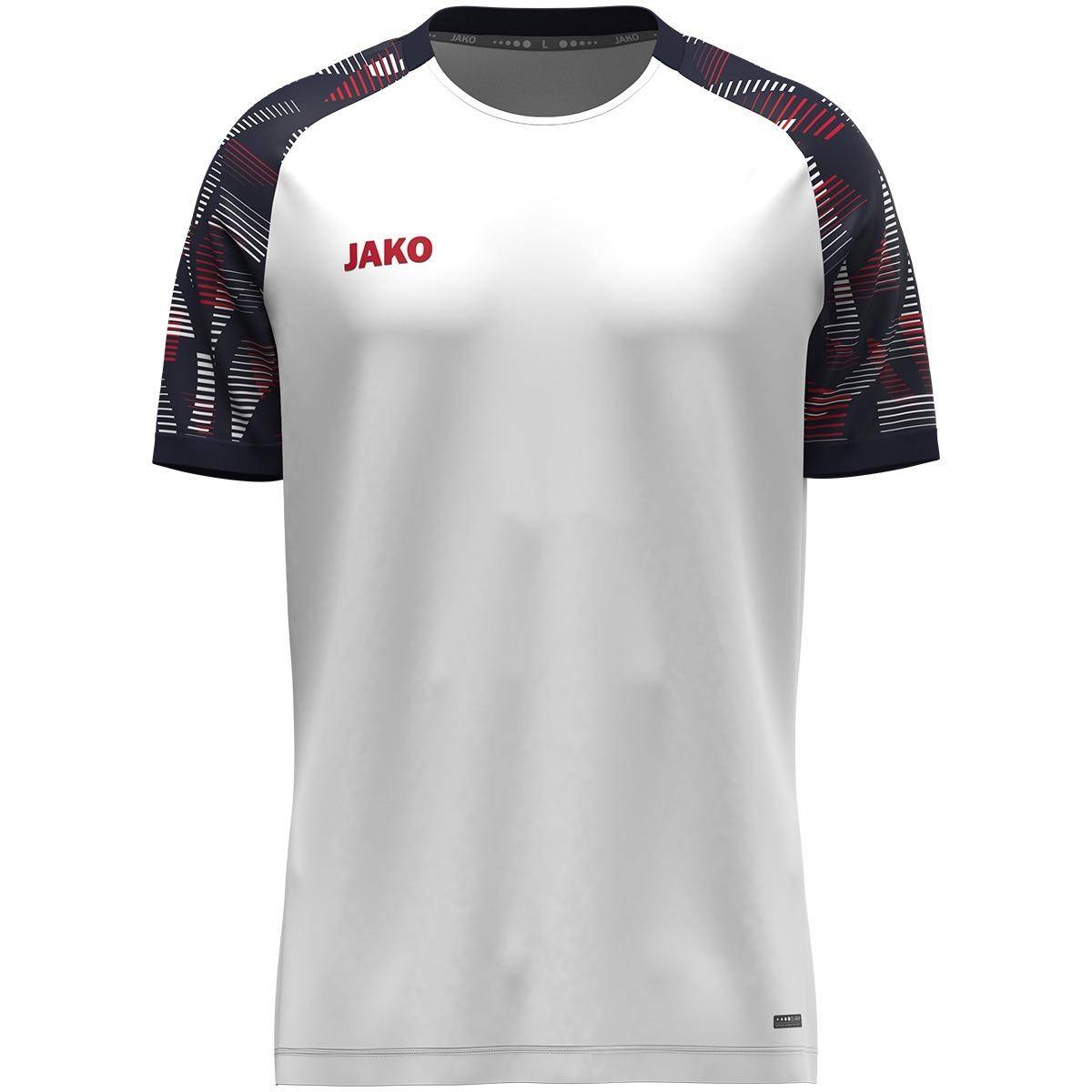 Jako T-Shirt Sonic weiß/marine/rot