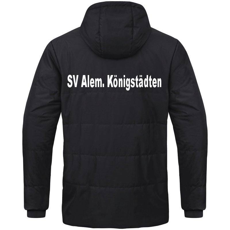Coachjacke Team Kinder SV Königstädten schwarz
