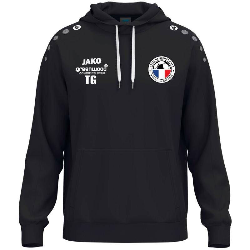 Kapuzensweat One Cotton Herren Mömbris schwarz
