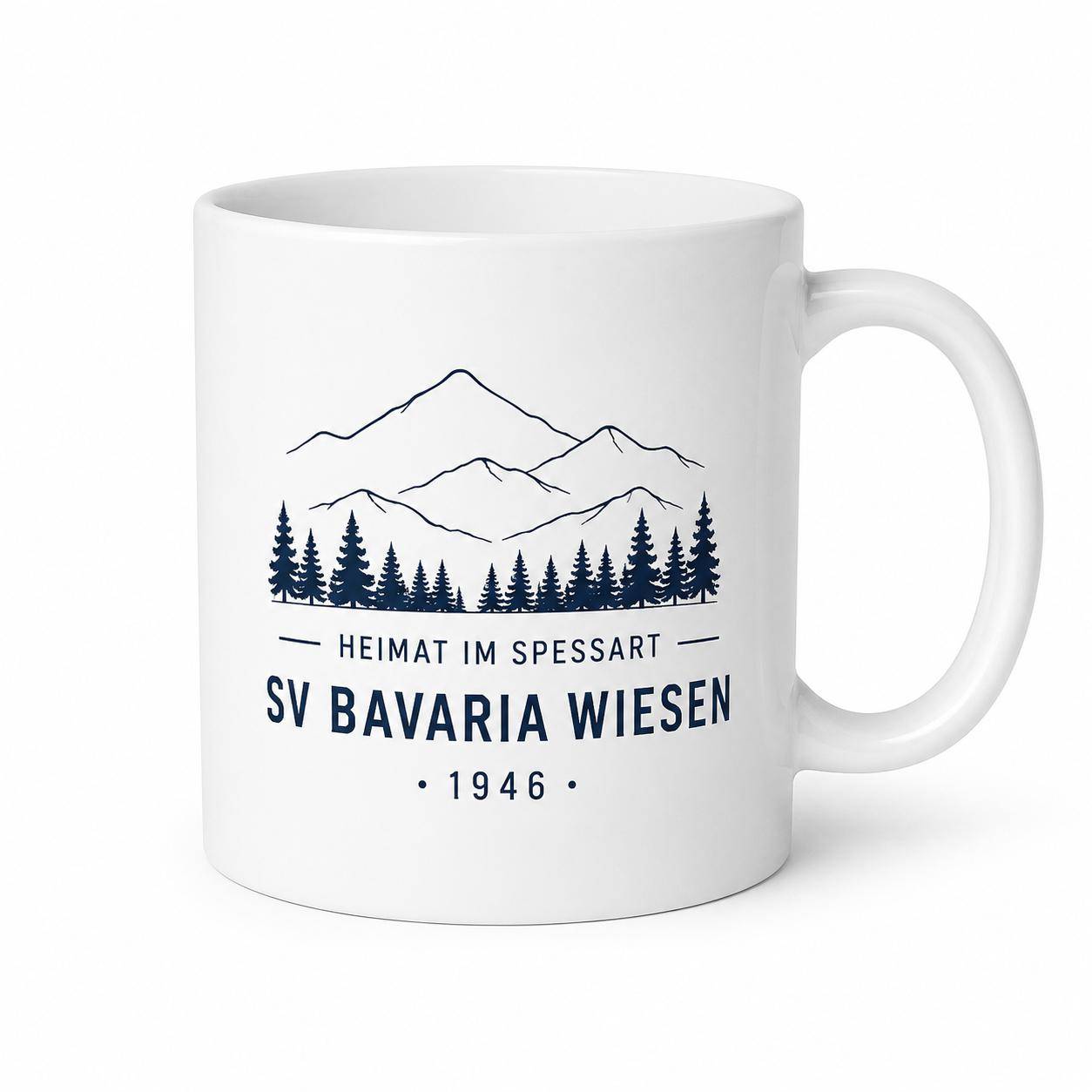 Alemannia Haibach Tasse