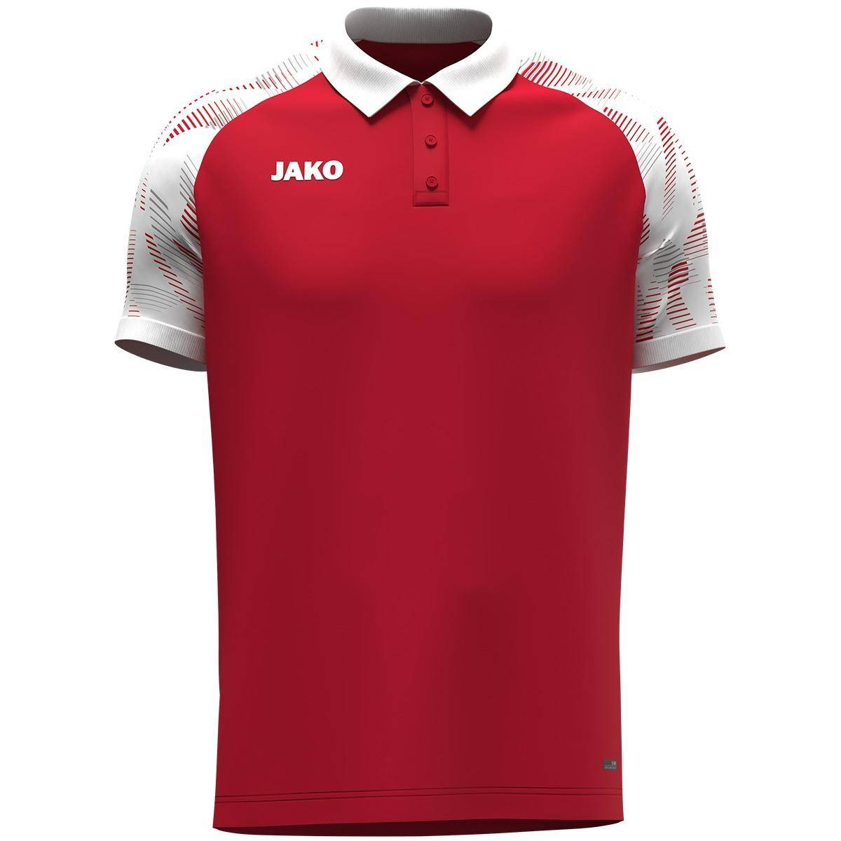 Jako Polo Sonic Kinder rot/weiß