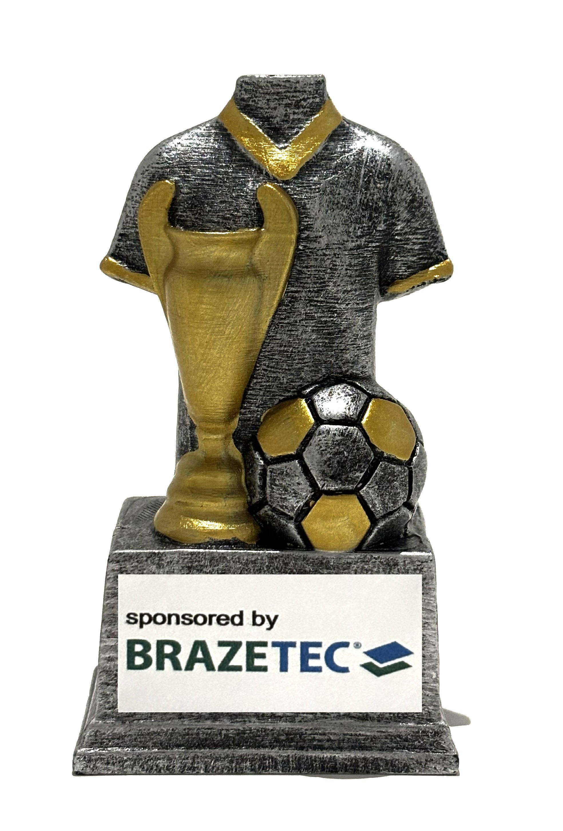 Minipokal Triballpo silber/gold