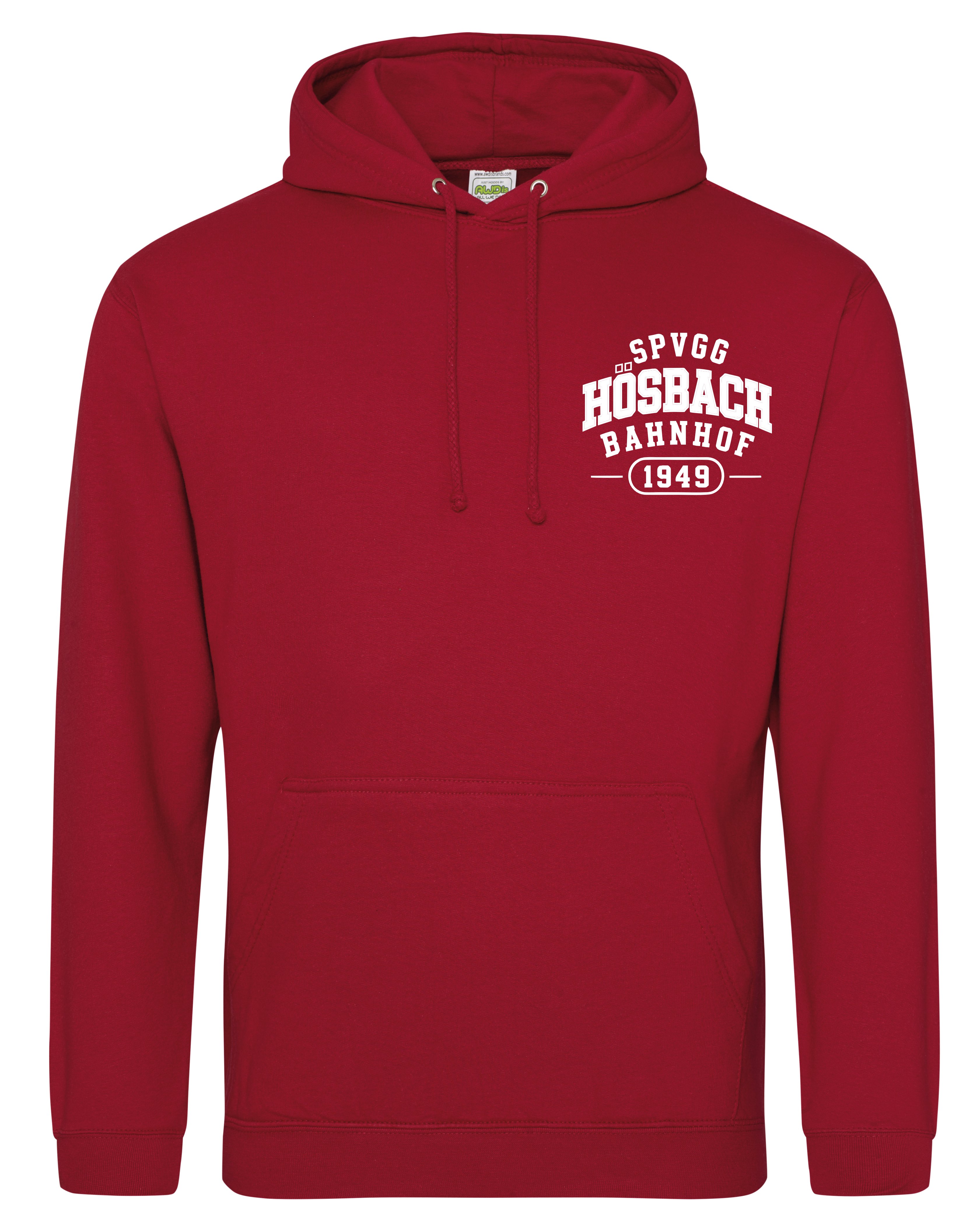 SpVgg Hoodie Unisex rot