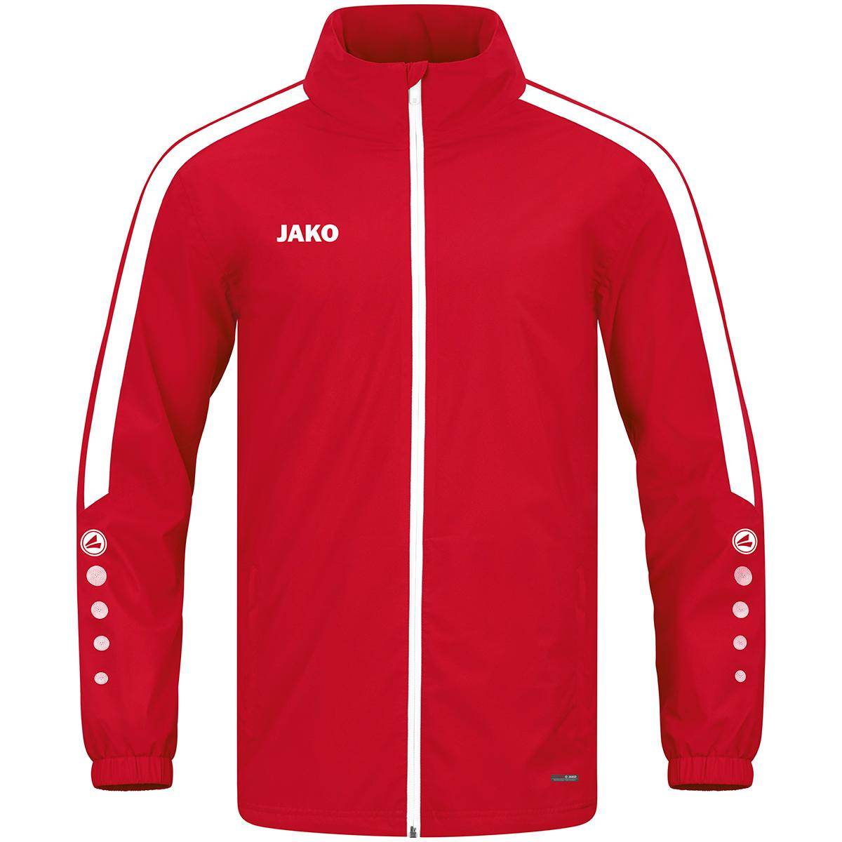 Jako Allwetterjacke Power Kinder rot