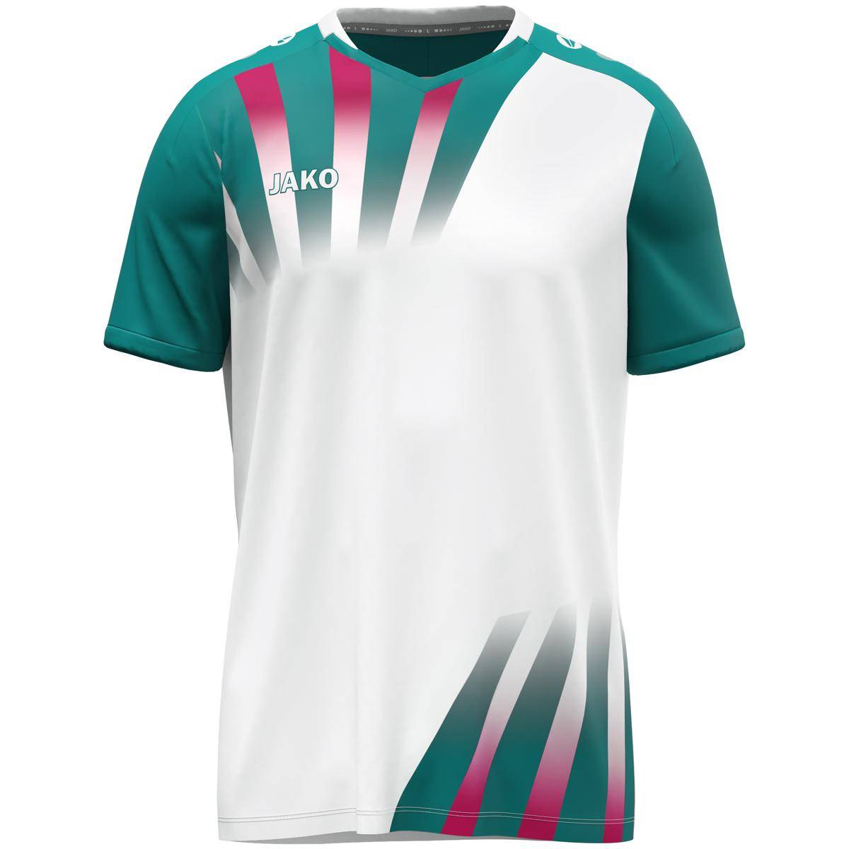 Jako Trikot Vintage KA Kinder weiß/türkis