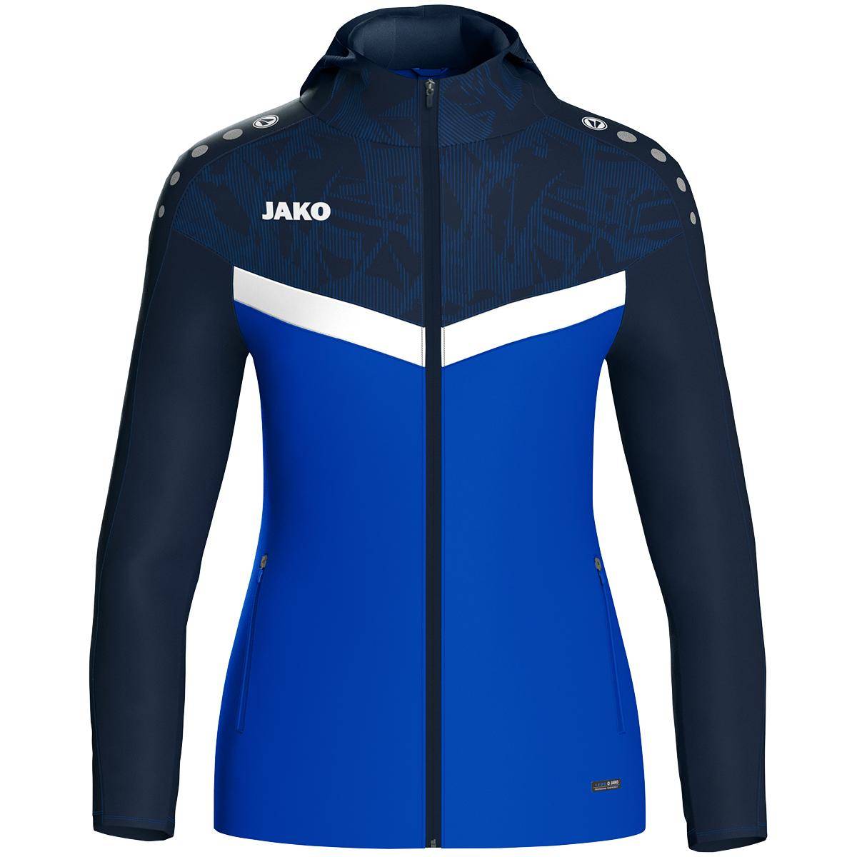 Jako Kapuzenjacke Iconic Damen royal/marine