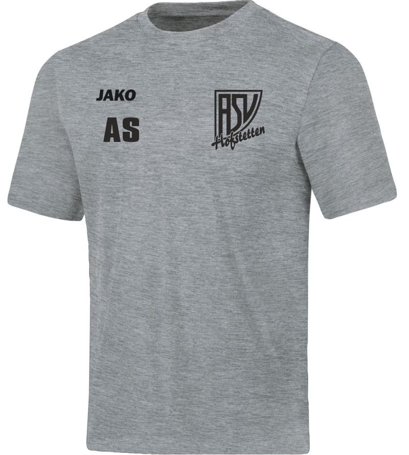 T-Shirt Base ASV Hofstetten hellgrau meliert