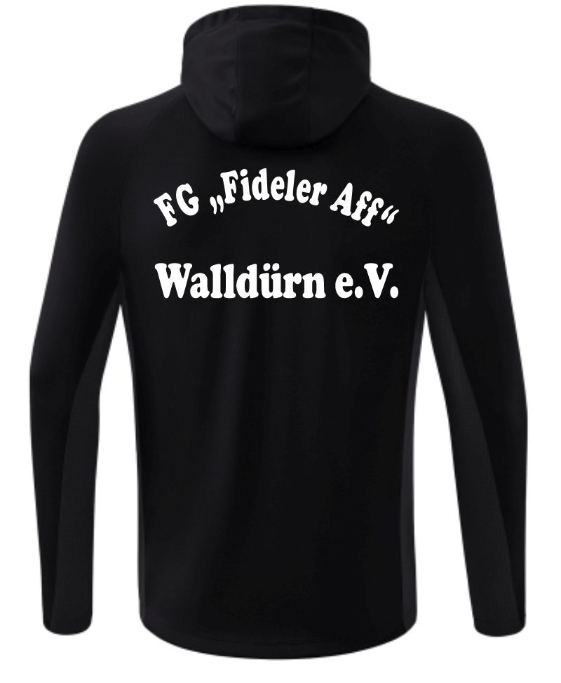 erima Trainingsjacke FG Fideler Aff  schwarz/weiß