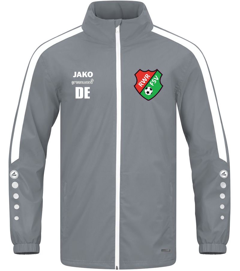 Regenjacke Kinder SG Mosbach-Radheim steingrau Regenjacke Kinder SG Mosbach-Radheim steingrau