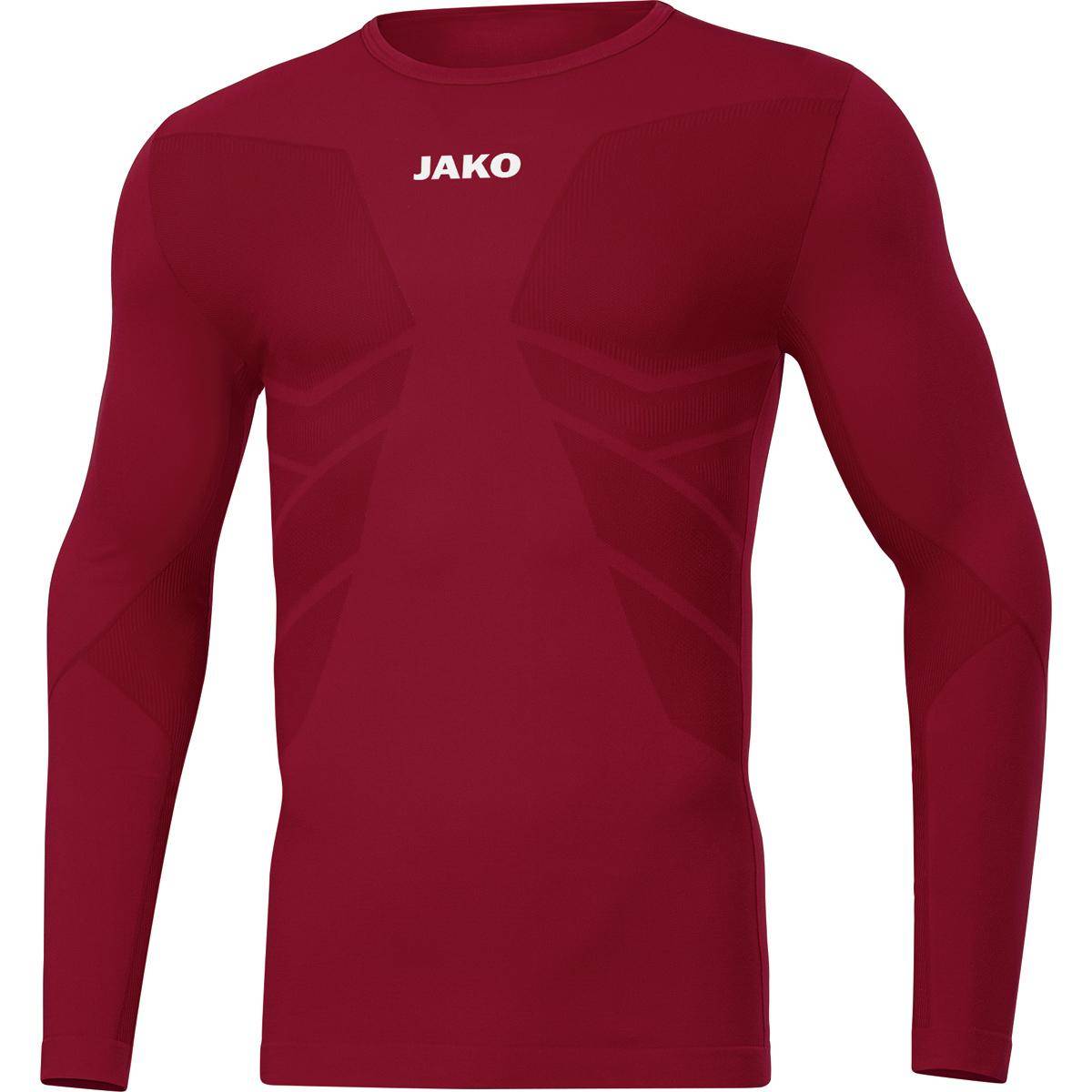 Jako Longsleeve Comfort 2.0 Herren weinrot