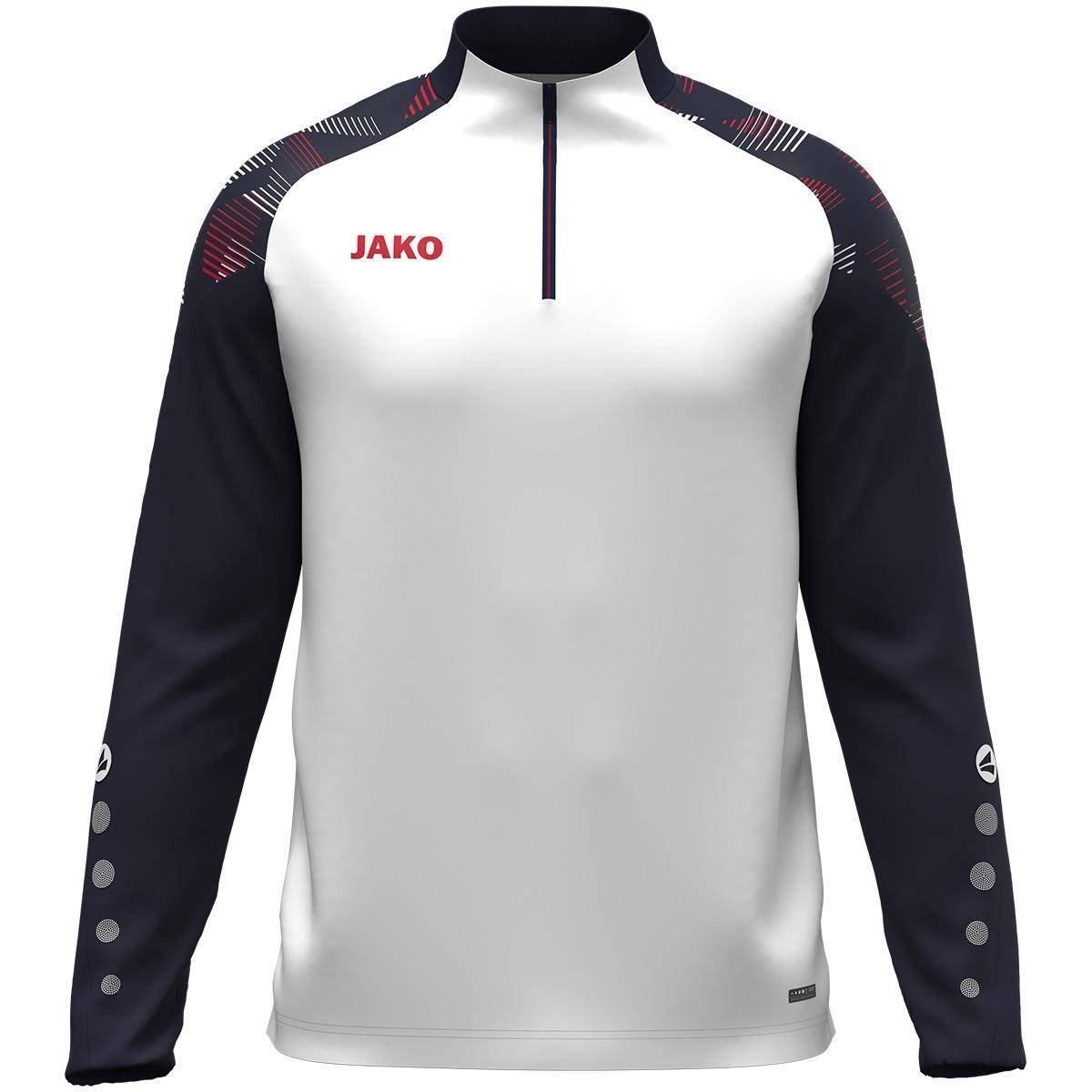 Jako Ziptop Sonic weiß/marine/rot