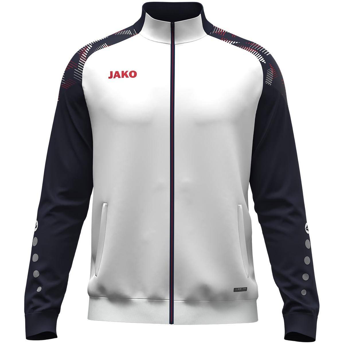 Jako Polyesterjacke Sonic Kinder weiß