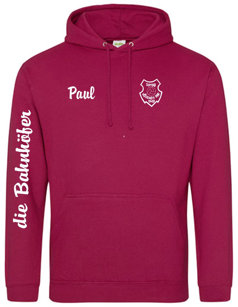 Kapuzensweat Bahnhöfer Basic hot chilli peper Kapuzensweat Bahnhöfer Basic hot chilli peper