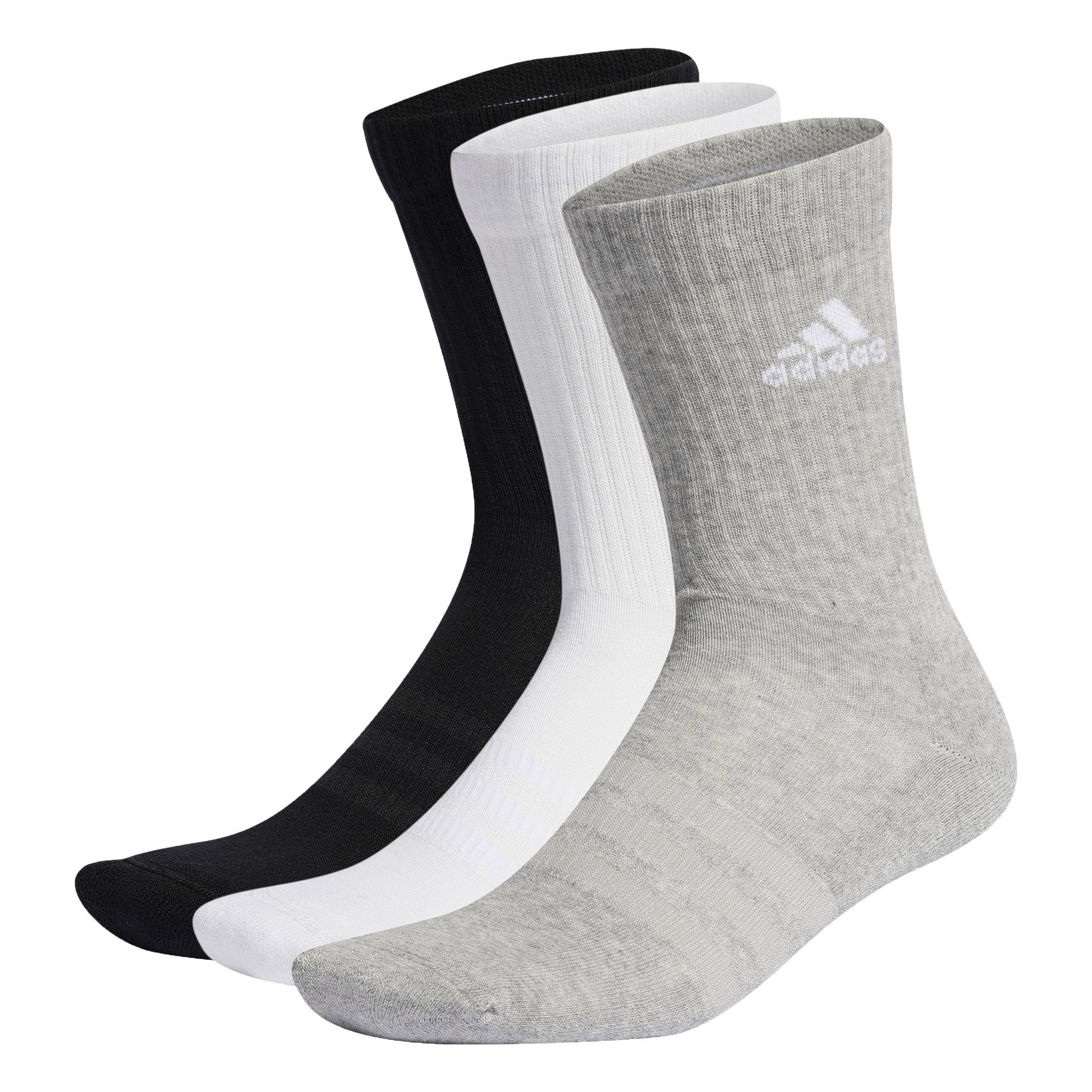 Adidas Tennissocken high 3er-Pack schwarz/weiß/grau