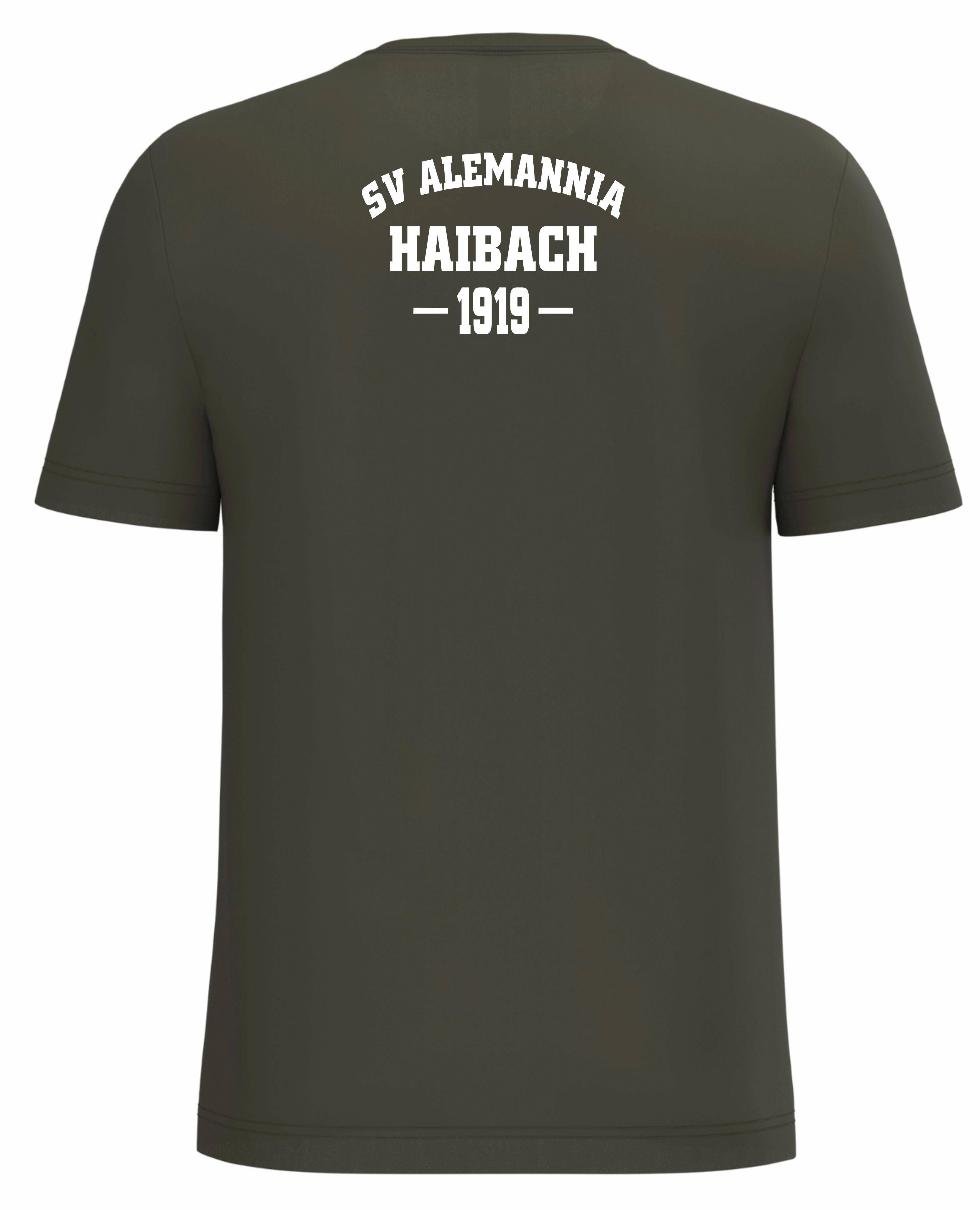 Alemannia Haibach T-Shirt Herren grün