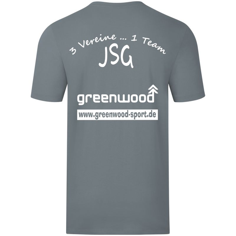 T-Shirt PROMO Kinder "JSG" Hain/Hett/Wall steingrau
