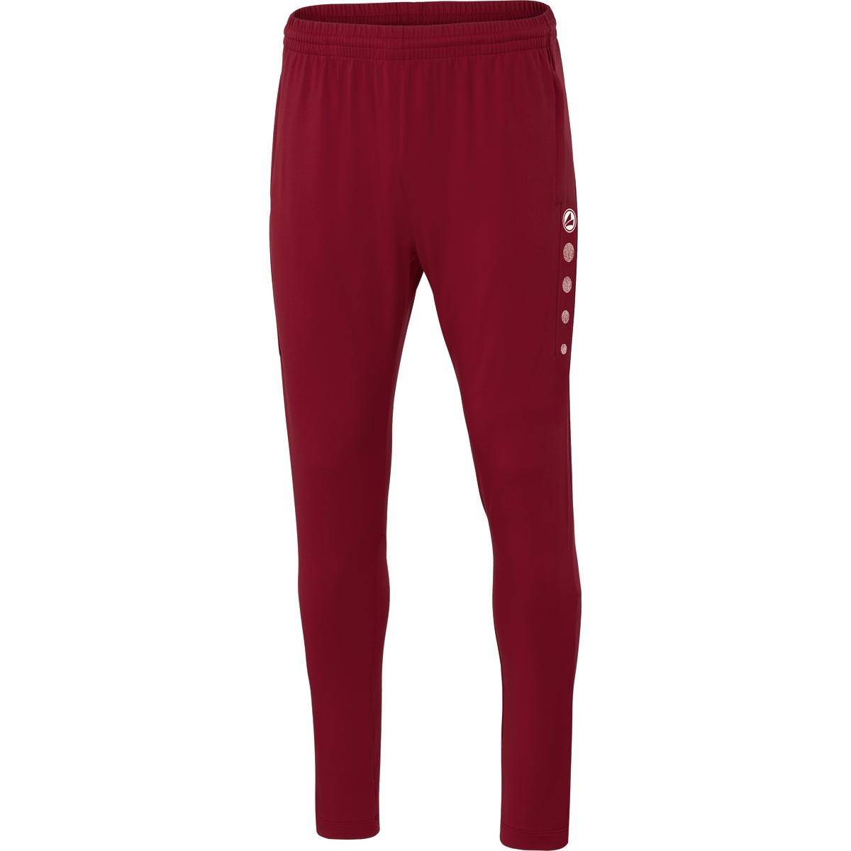 Jako Trainingshose Premium Herren weinrot
