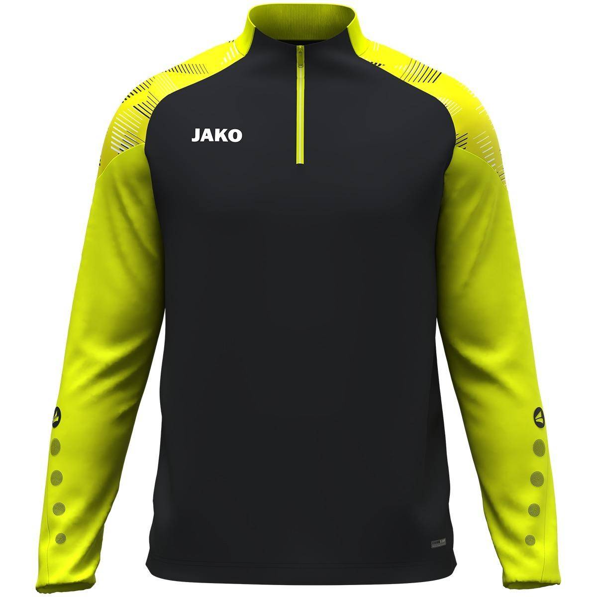 Jako Ziptop Sonic schwarz/neongelb