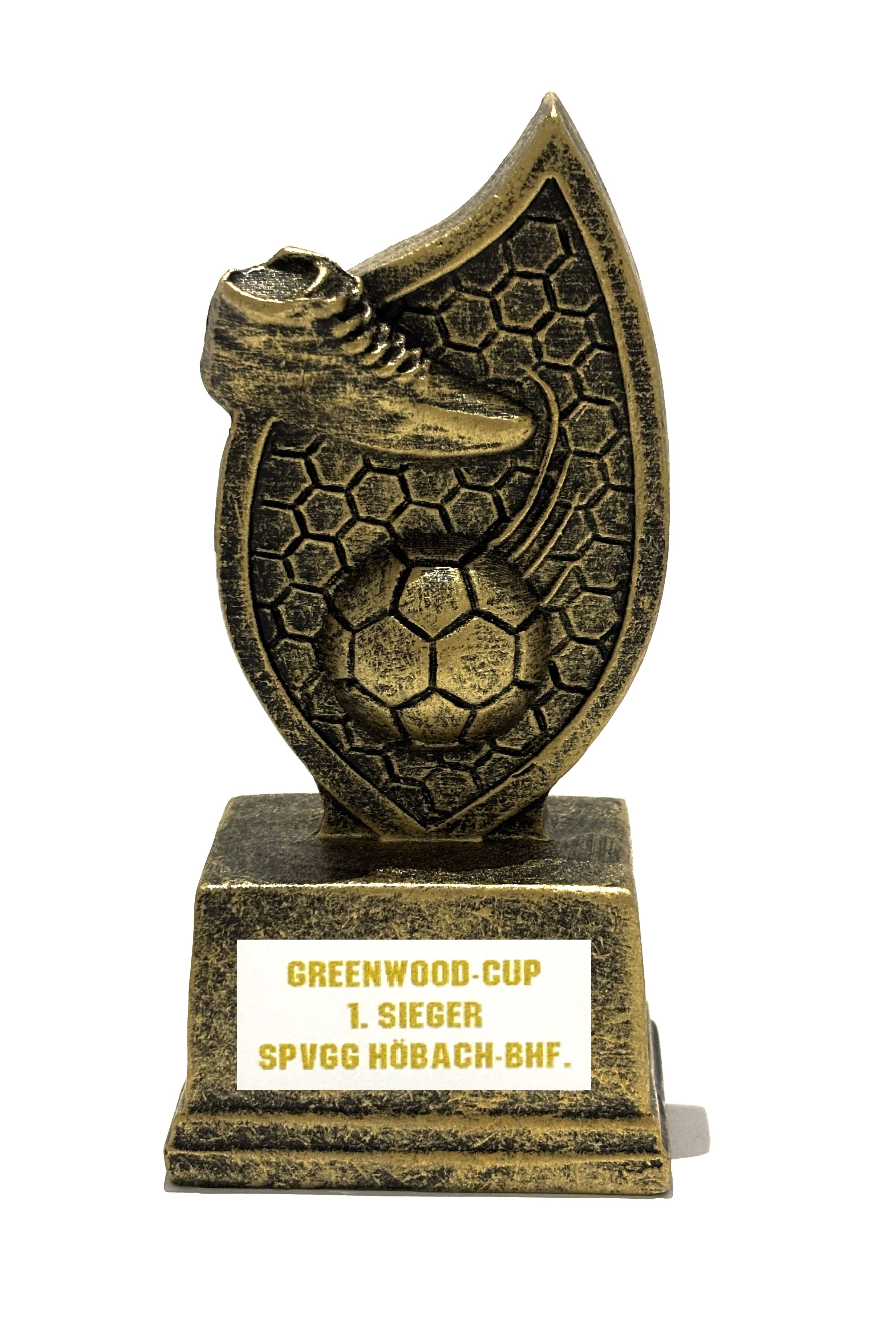 Minipokal Waschuba gold