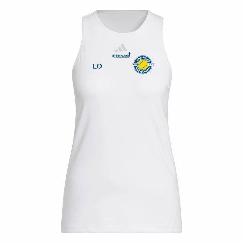 Club Tennis Tanktop TC Hasselroth Damen weiß