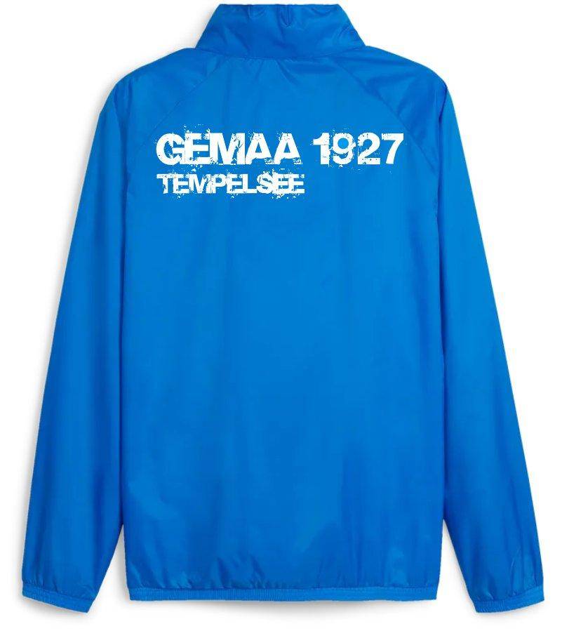 Puma teamGOAL Allwetterjacke Kinder blau Gemaa