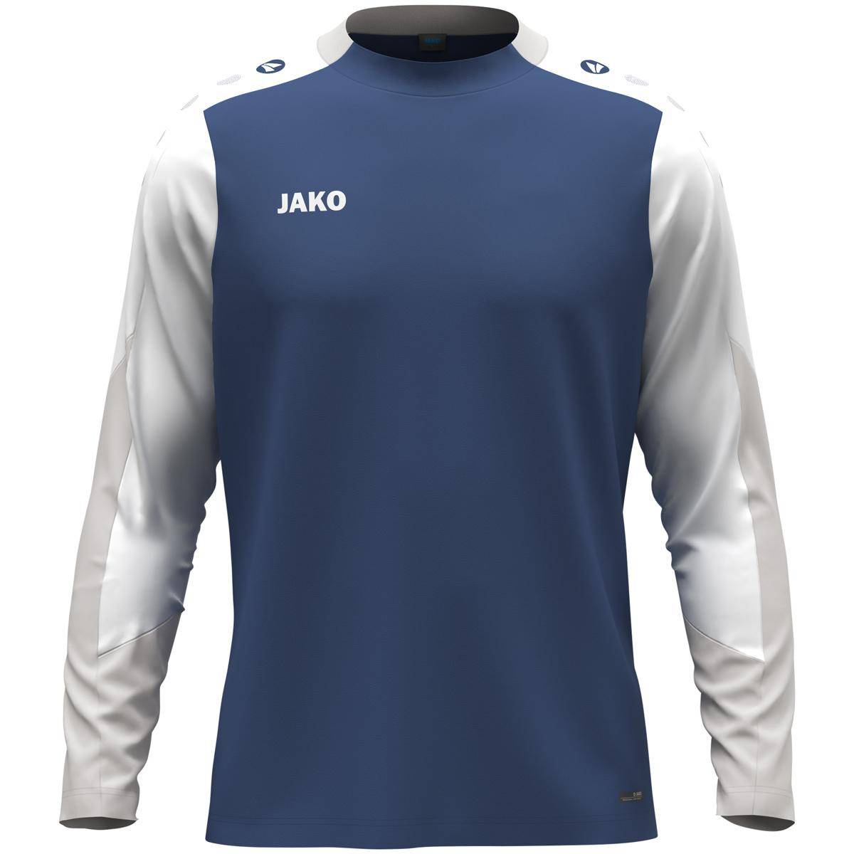 Jako Longsleeve Dynamic Kinder nachtblau/weiß/hellgrau