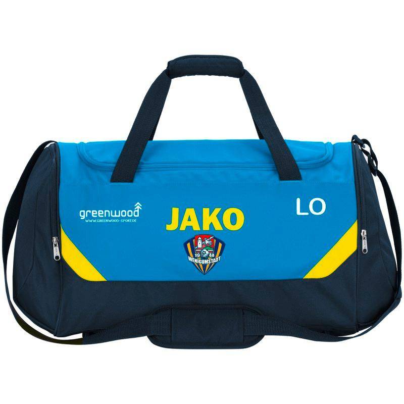 Sporttasche Iconic FC Wenigumstadt JAKO blau/marine/neongelb