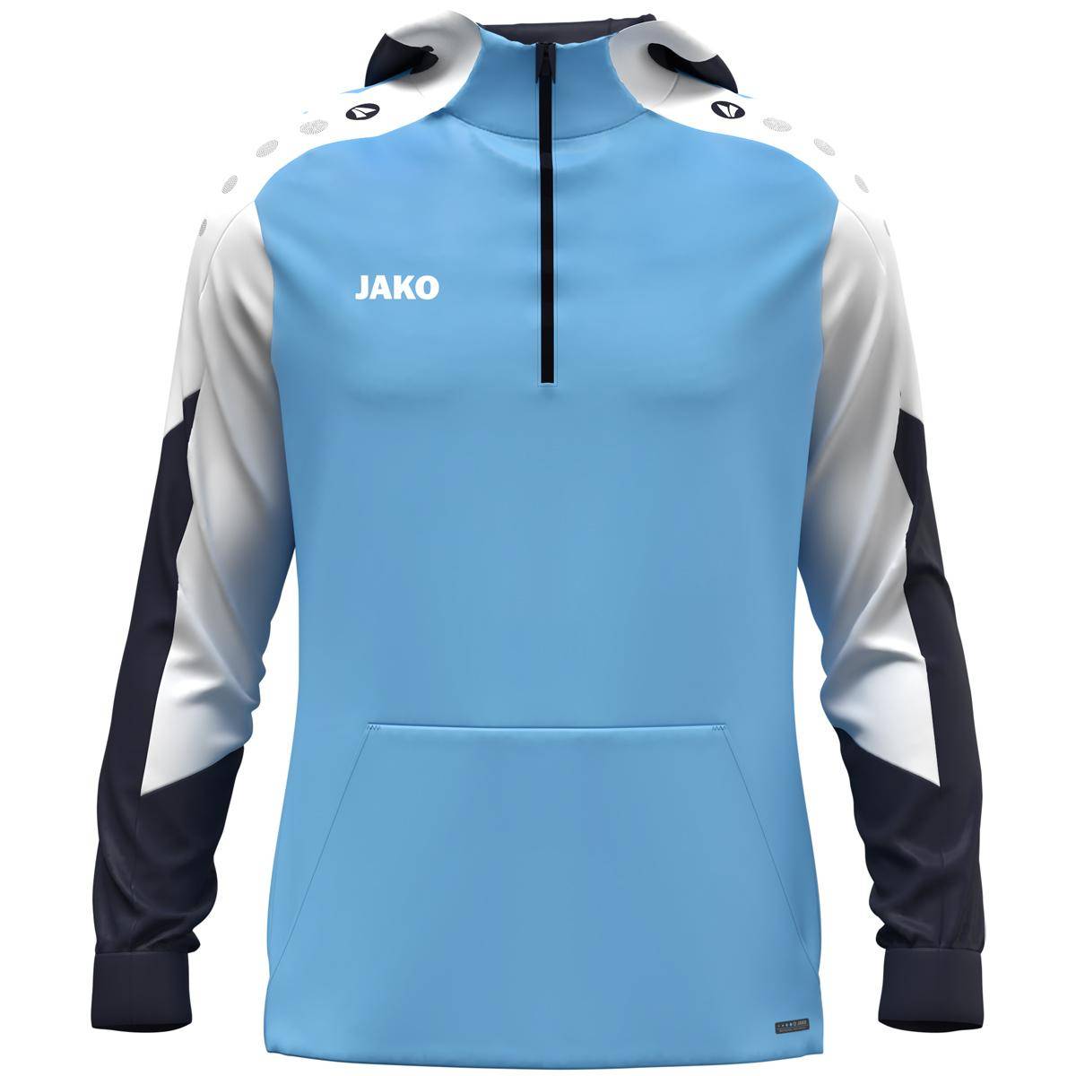 Jako Zip Hoodie Dynamic Herren skyblue/weiß/marine