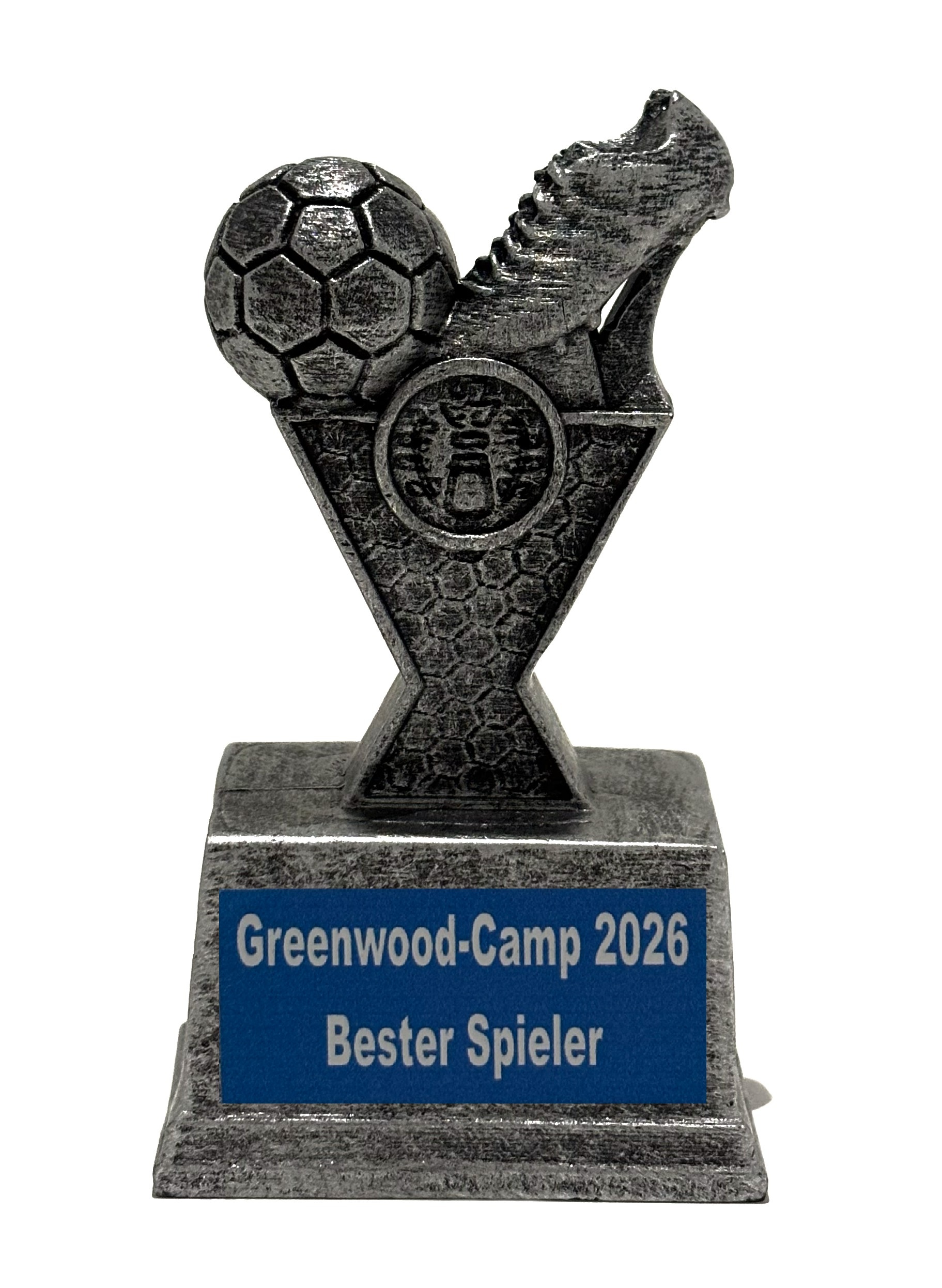 Minipokal Baschuhpo silber