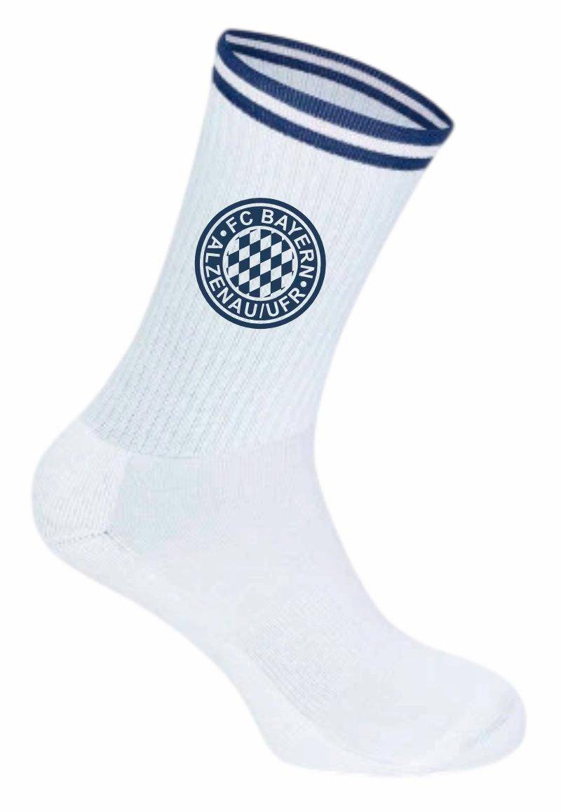 FCB Socken weiß navy