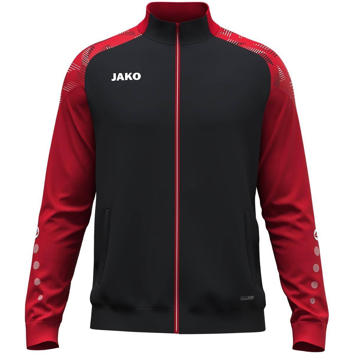 Jako Polyesterjacke Sonic Kinder schwarz/rot