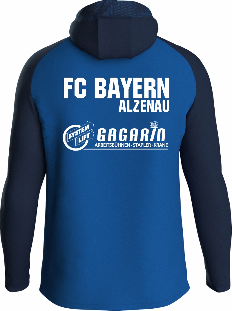 Kapuzenjacke Iconic Kinder FC BAYERN ALZENAU royal/marine