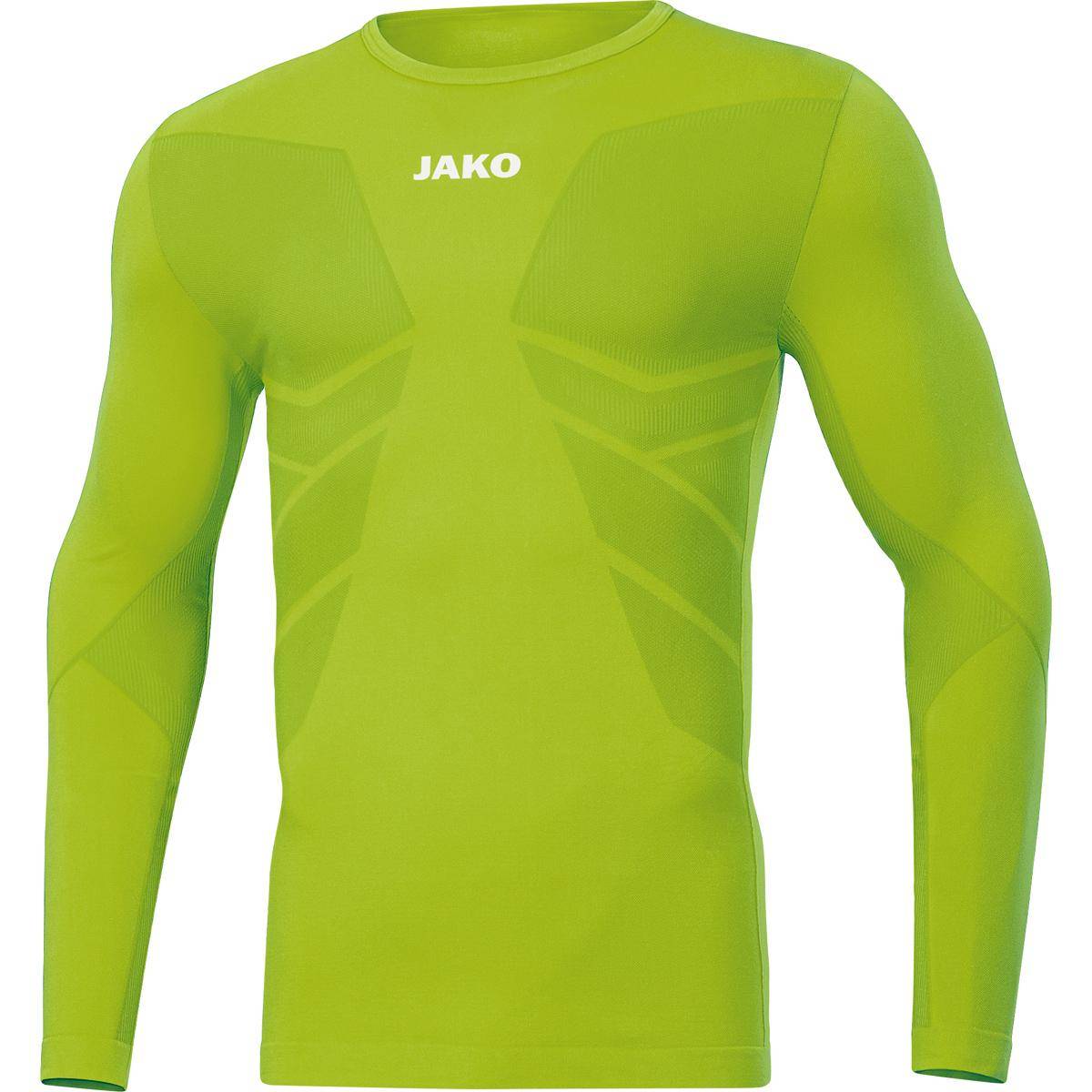 Jako Longsleeve Comfort 2.0 Herren neongrün