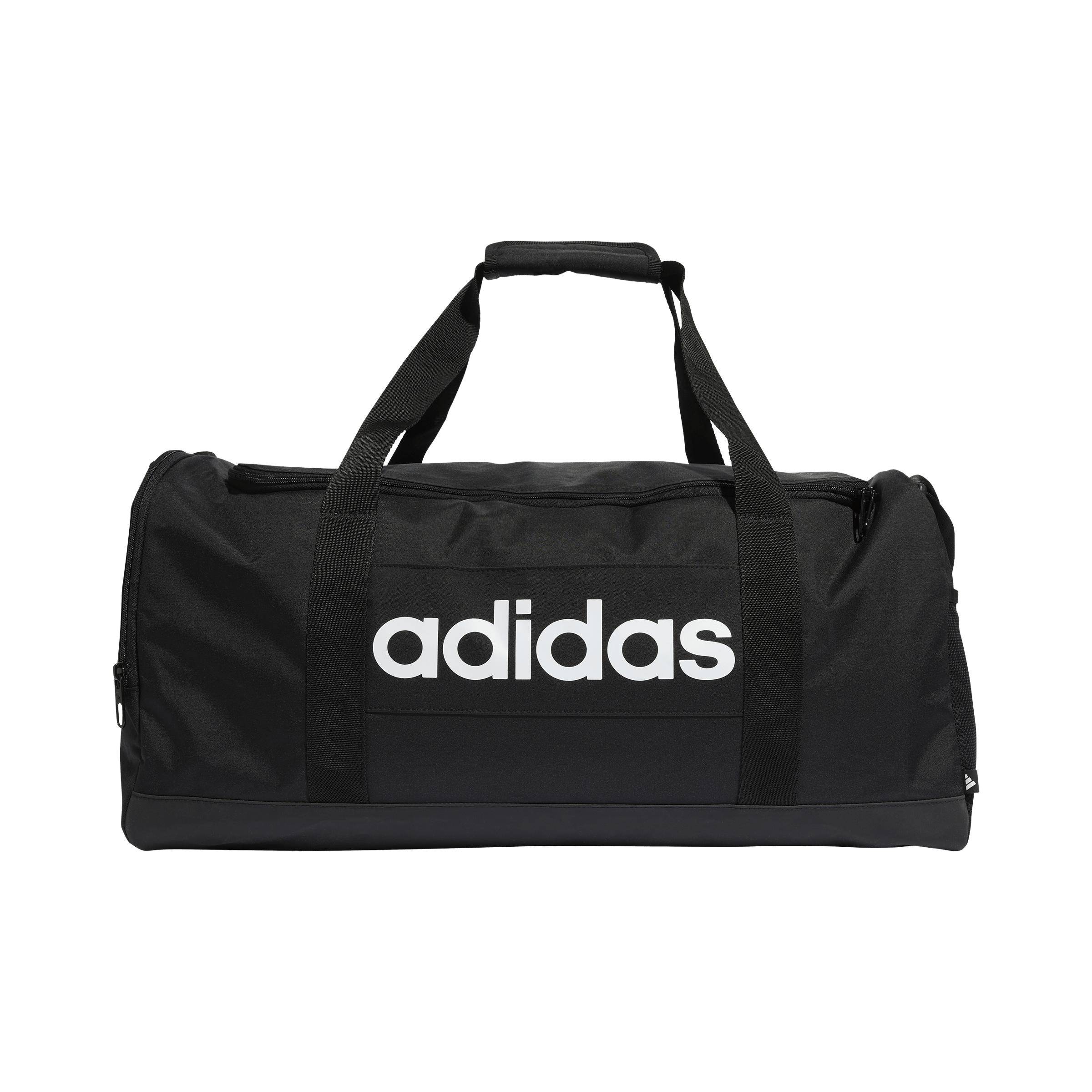 Adidas Linear Duffelbag M schwarz/weiß