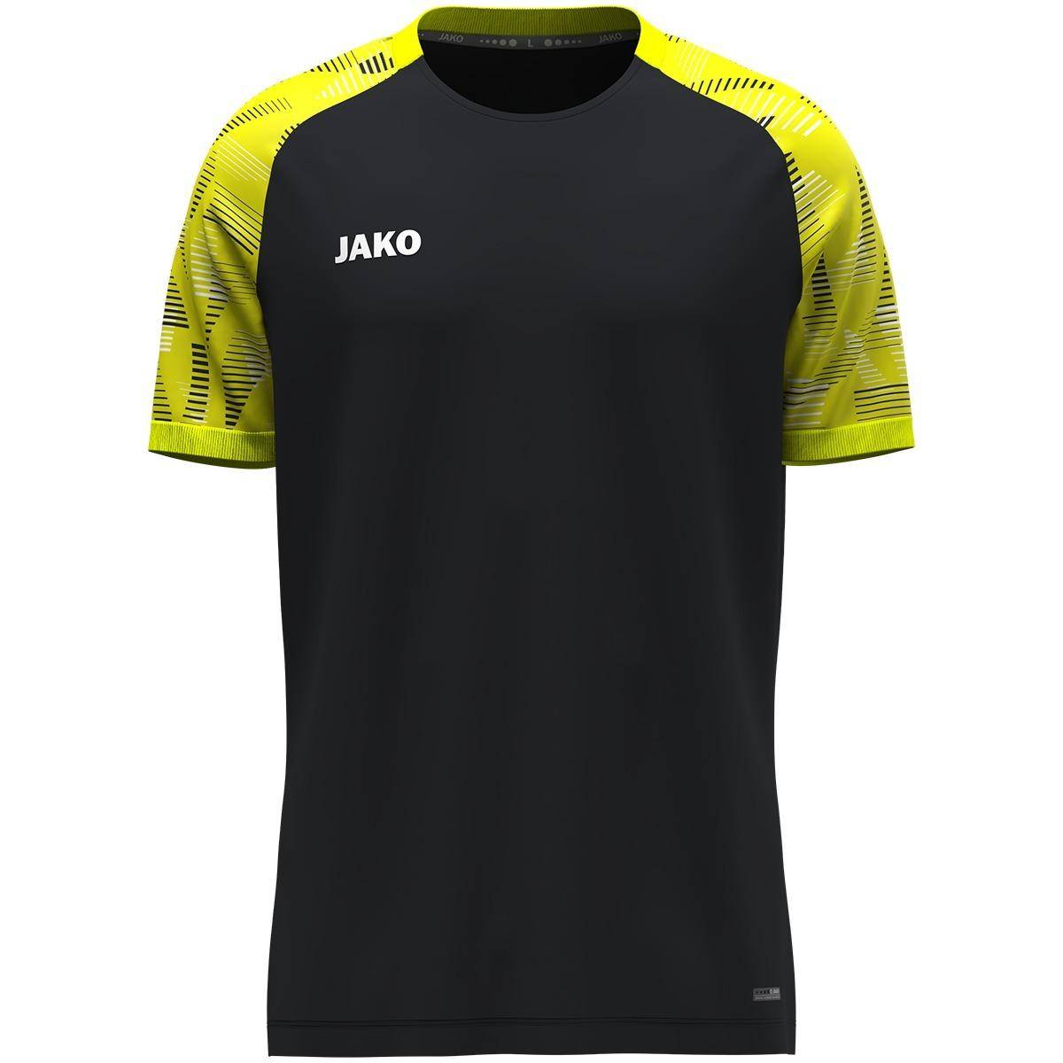 Jako T-Shirt Sonic Kinder schwarz/neongelb
