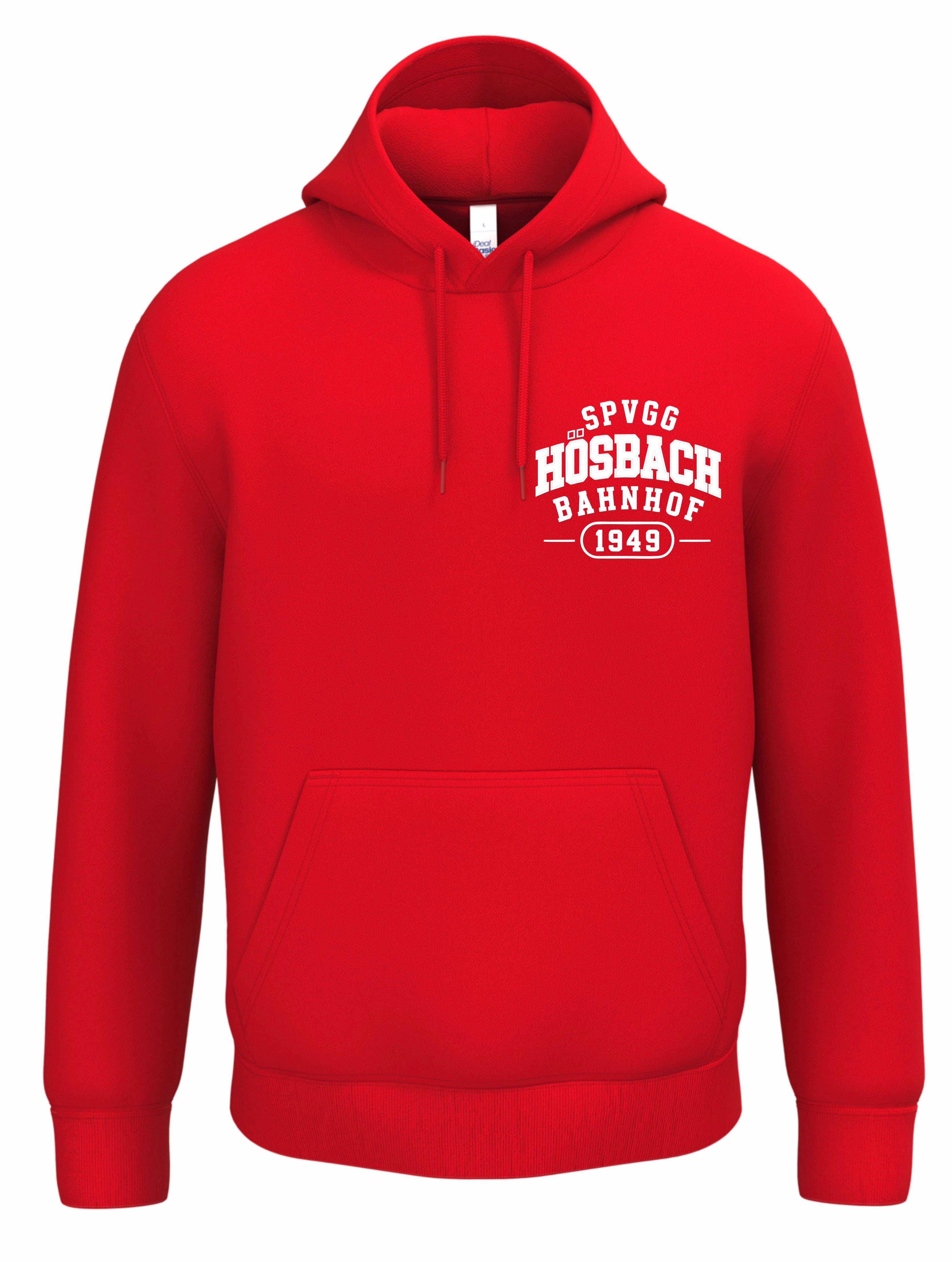 SpVgg Hoodie Unisex rot