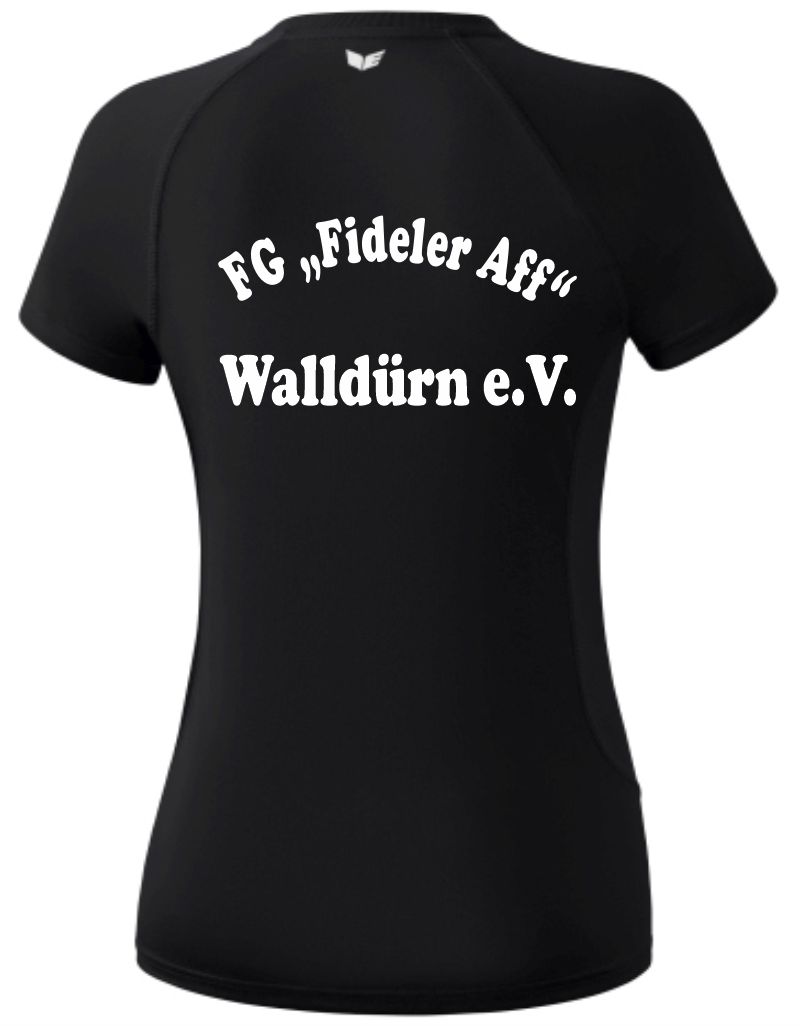 erima T-Shirt Performance Women FG Fideler Aff schwarz