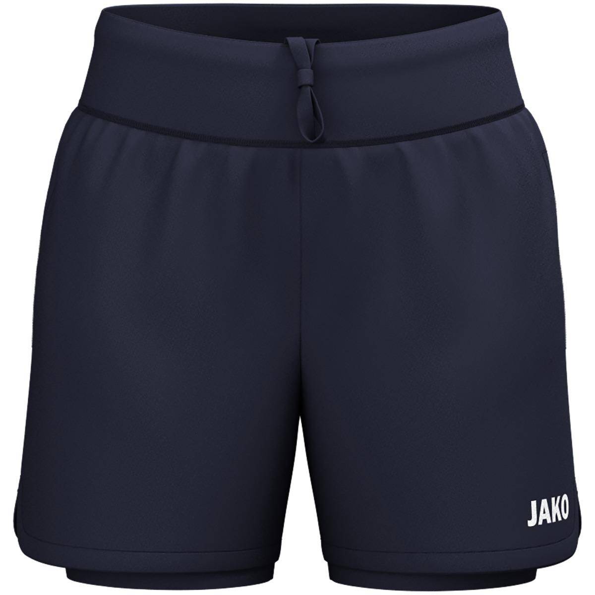 Jako 2-in-1 Short One Damen marine