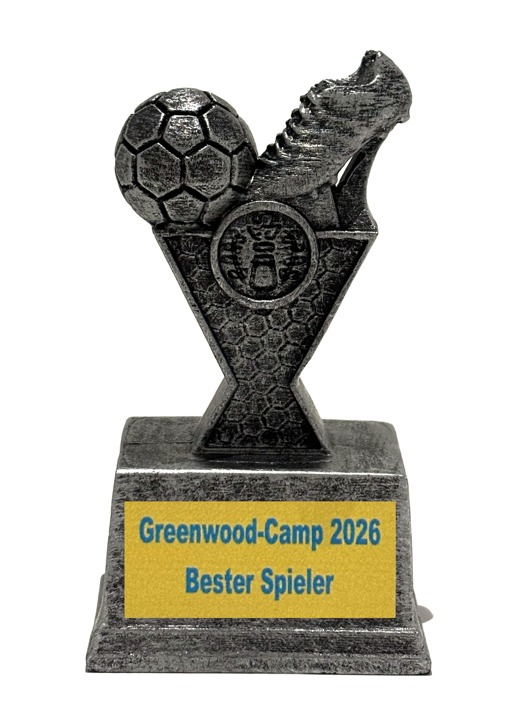 Minipokal Baschuhpo silber